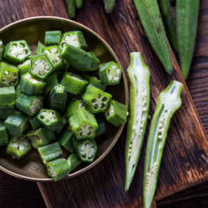 okra is another one of the popular foods that begin with l