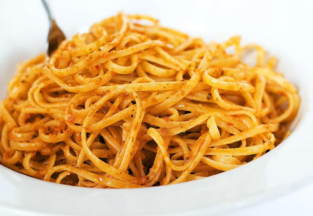 foods that start with l, linguine