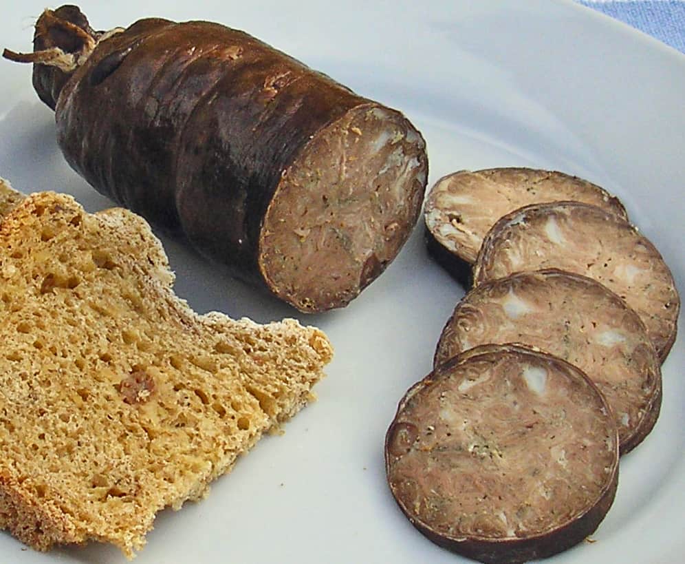 Andouille, Foods that start with A