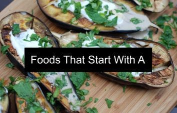 foods that start with a