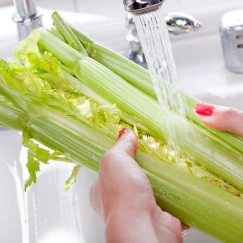 how to clean celery