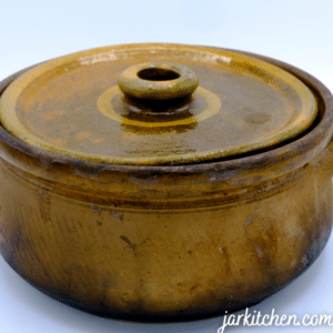 A ceramic pot may crack due to extreme heat in the oven